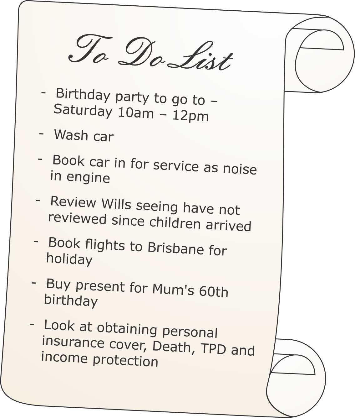 to do list pic alman partners party to do lists